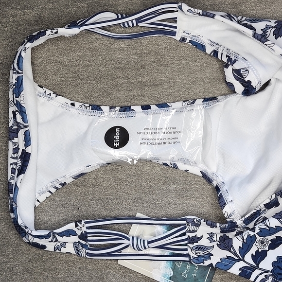 Eidon Surf Blue Lagoon Low Rider Bikini Bottoms - Picture 7 of 10
